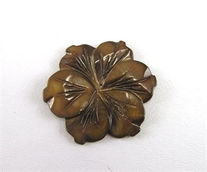 Perlemorsblomst, Brun 30 mm