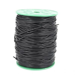Gummisn�re, Sort 2 mm