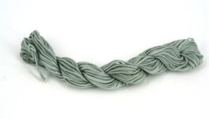 Knyttesnor, gr� polyester ca. 2 mm, 16 meter