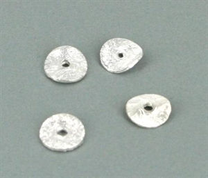 B�rstet buet skiver 6 mm, 4 stk.